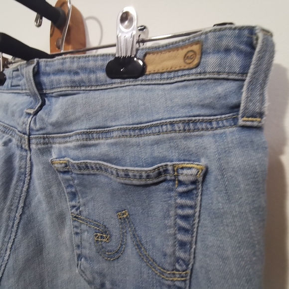 AG Adriano Goldschmied The Legging Super Skinny Light Wash Jeans Size 28R - Picture 6 of 6